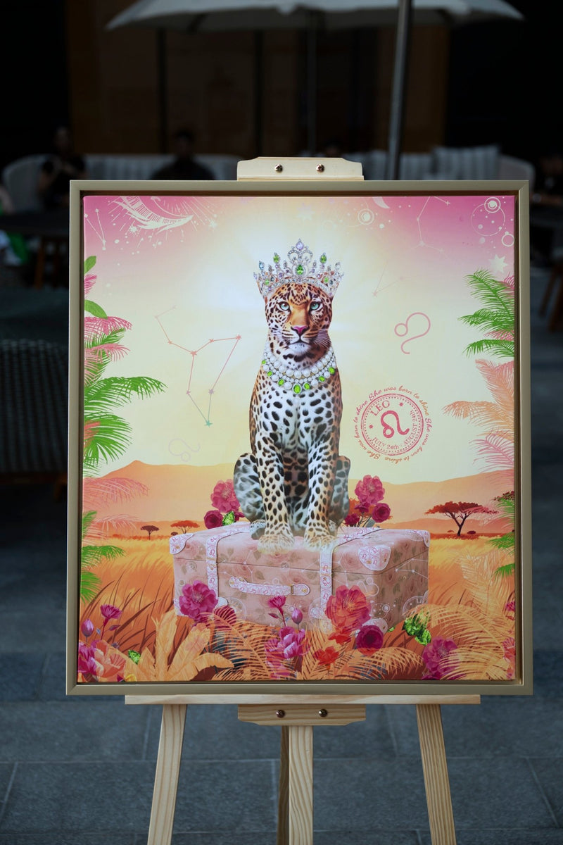 Our Canvas Astrology Collection - Leo - Maison Clad