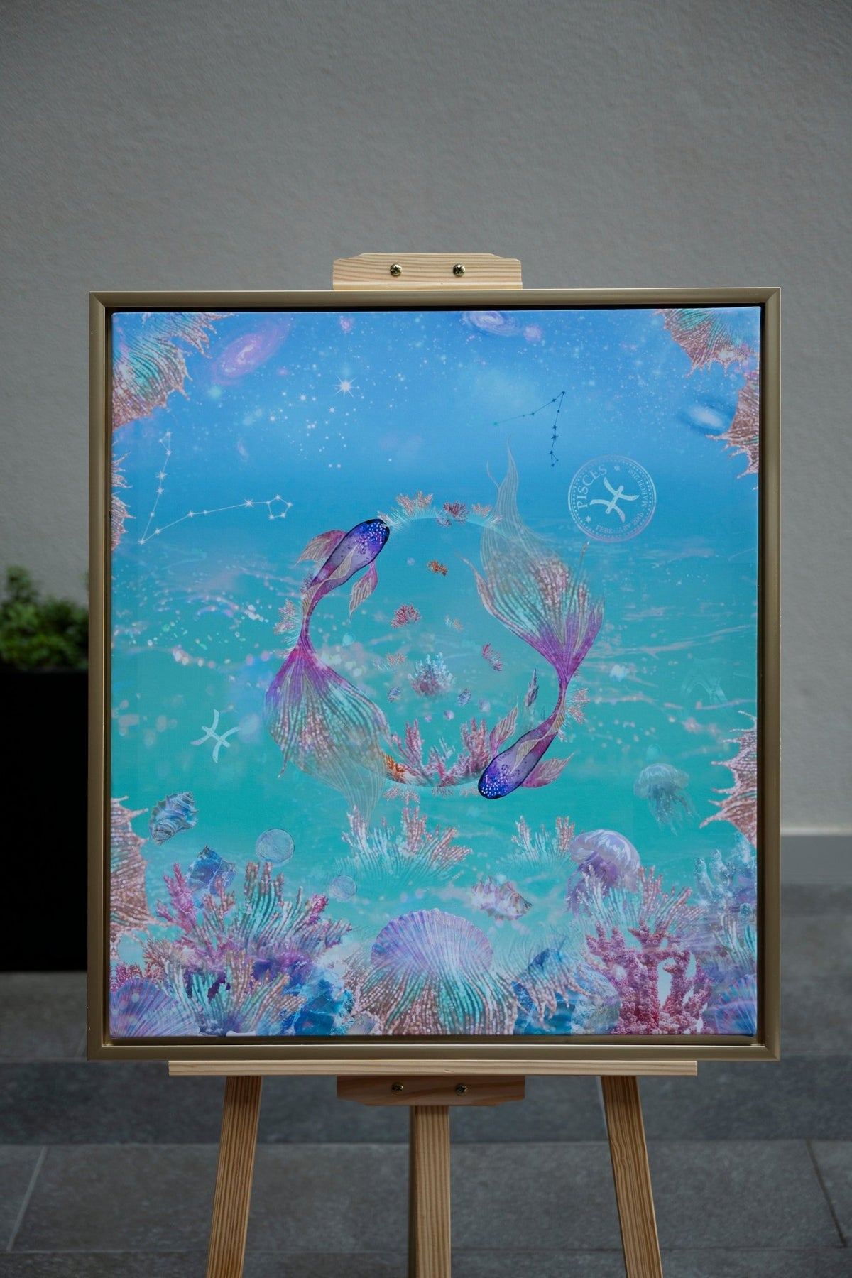 Our Canvas Astrology Collection - Pisces - Maison Clad