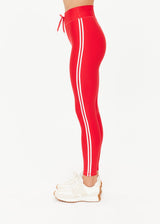 OXFORD CHERRY RED 25IN LEGGING| سروال ضيق OXFORD - Maison Clad