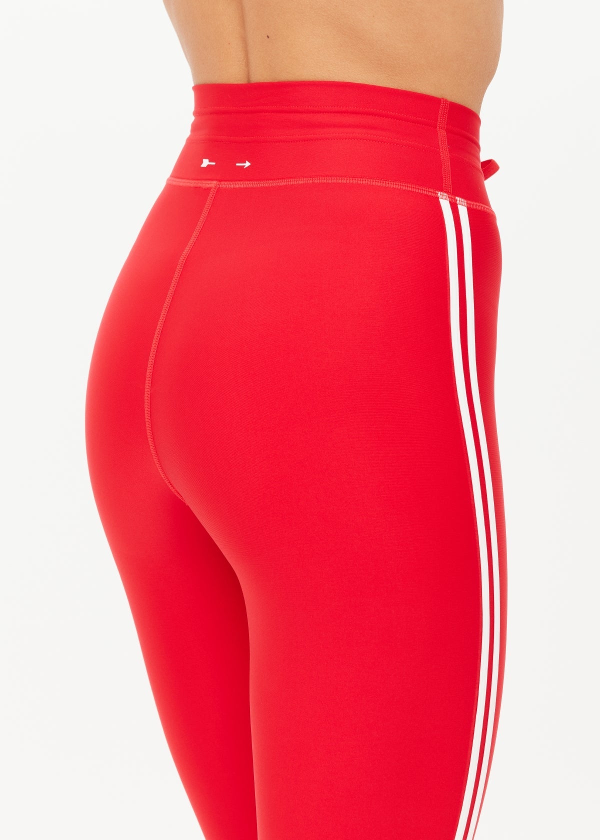 OXFORD CHERRY RED 25IN LEGGING| سروال ضيق OXFORD - Maison Clad