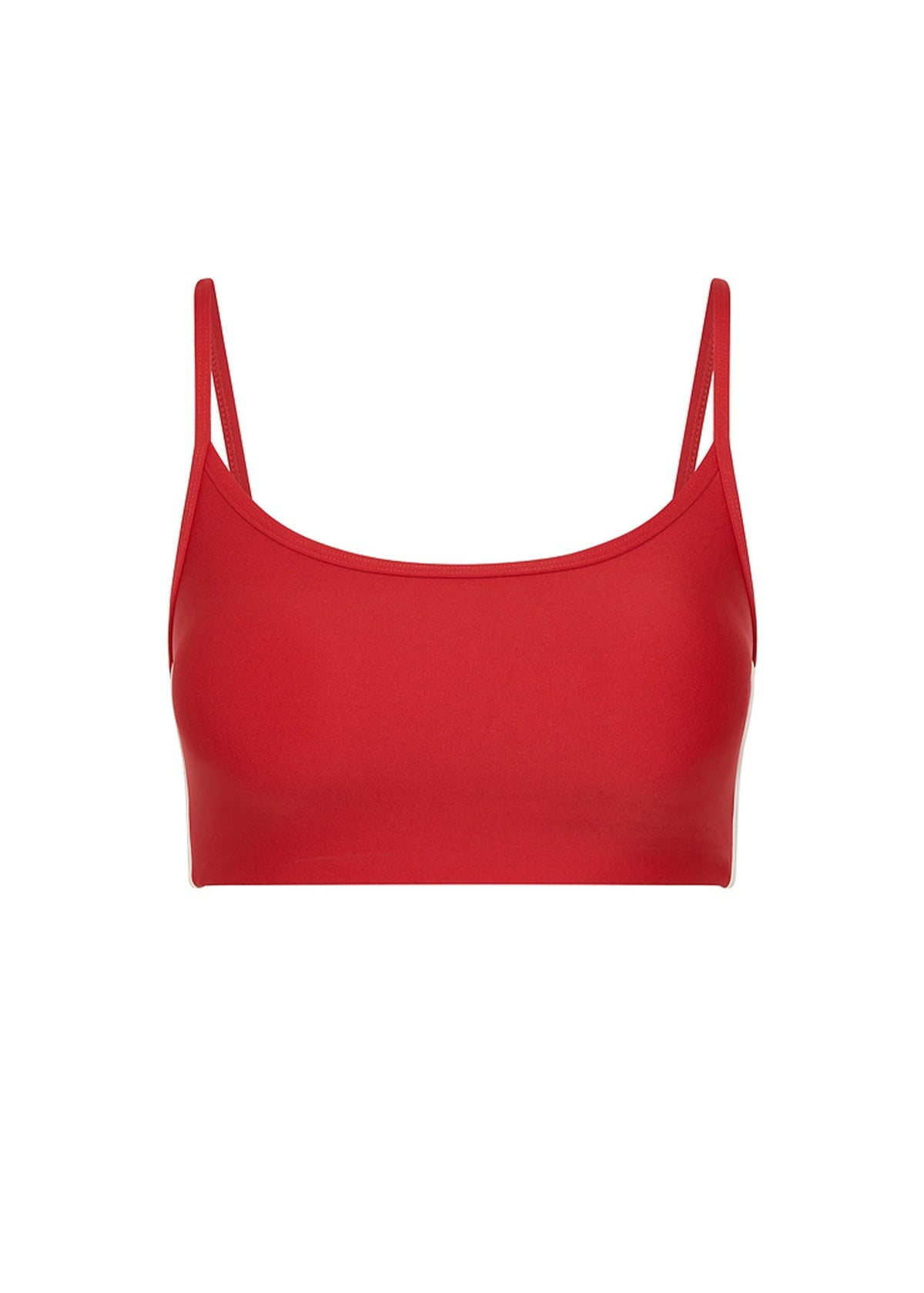 OXFORD HUTTON SCOOP RED CHERRY BRA| بلوزة OXFORD - Maison Clad