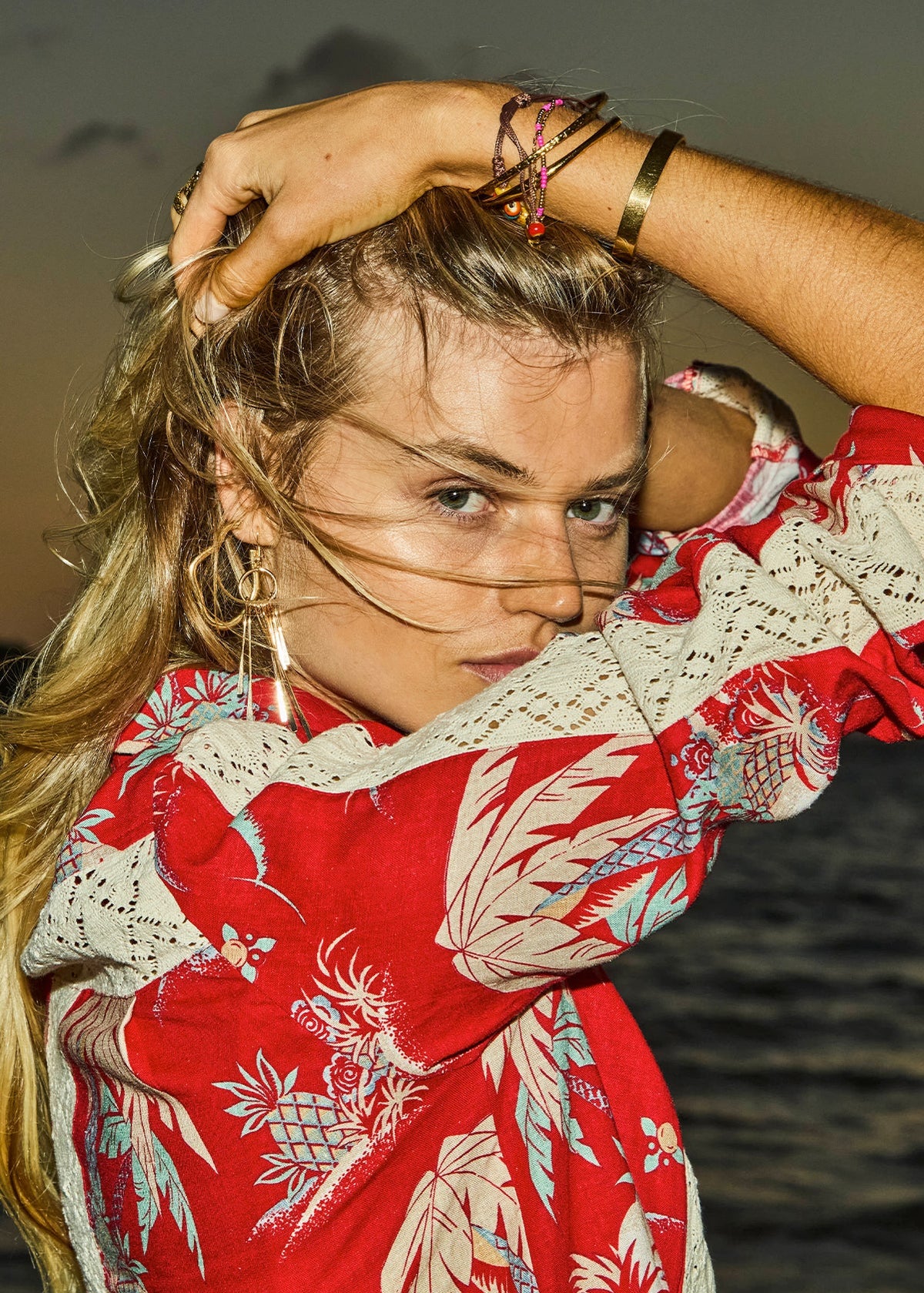PALMA BOBBI COLLARED SHIRT | بلوزة نسائية Palma - Maison Clad