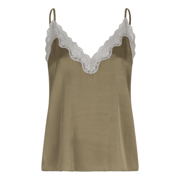 Pip Green Camisole Top | توب ملابس داخلية - Maison Clad