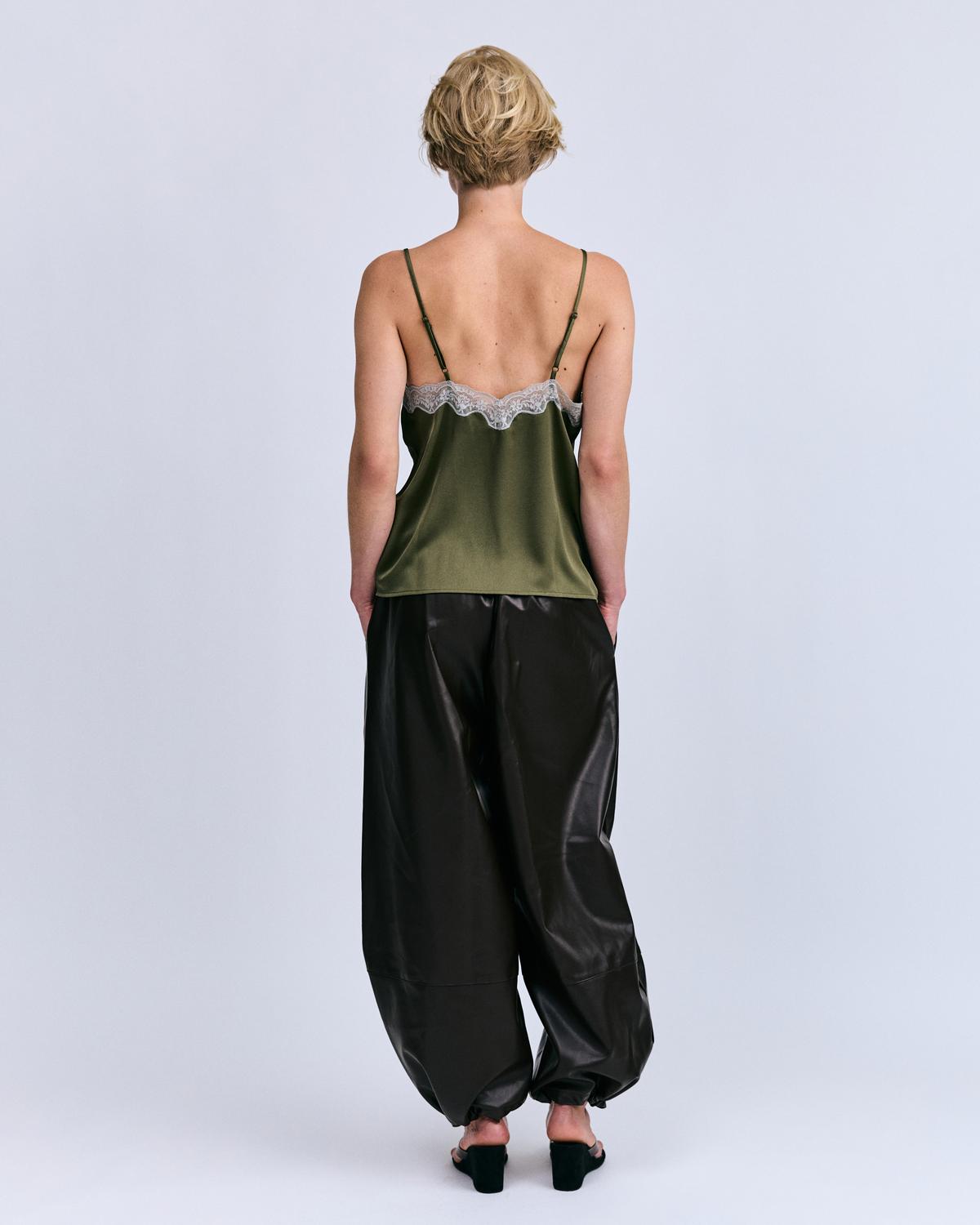 Pip Green Camisole Top | توب ملابس داخلية - Maison Clad