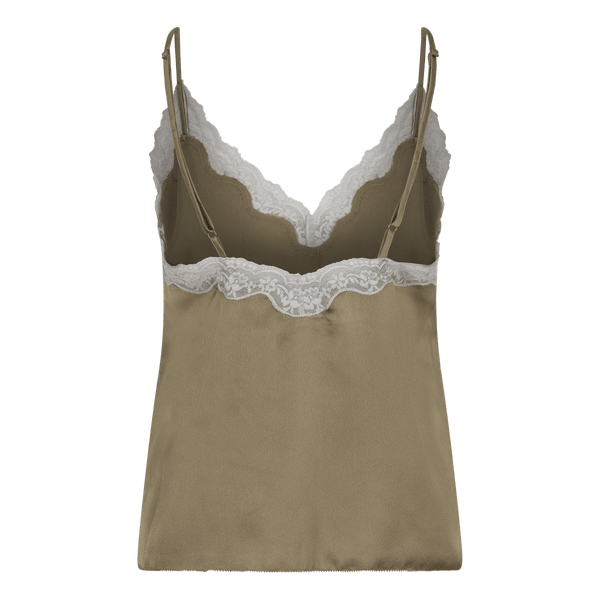 Pip Green Camisole Top | توب ملابس داخلية - Maison Clad