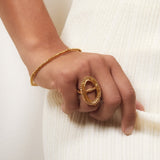 Ring Isos Gold| خاتم - Maison Clad