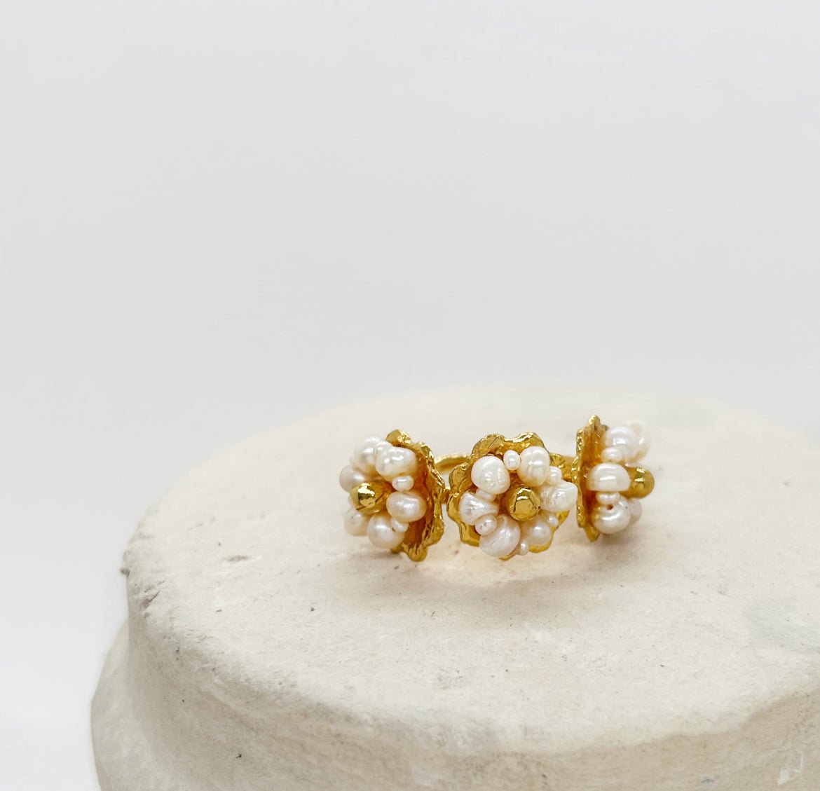 Ring Selini Triple | خاتم - Maison Clad