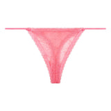 Roomie Pink Thong | الملابس الداخلية الدانتيل - Maison Clad