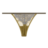 Roomservice Green Thong | الملابس الداخلية الدانتيل - Maison Clad