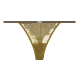 Roomservice Green Thong | الملابس الداخلية الدانتيل - Maison Clad