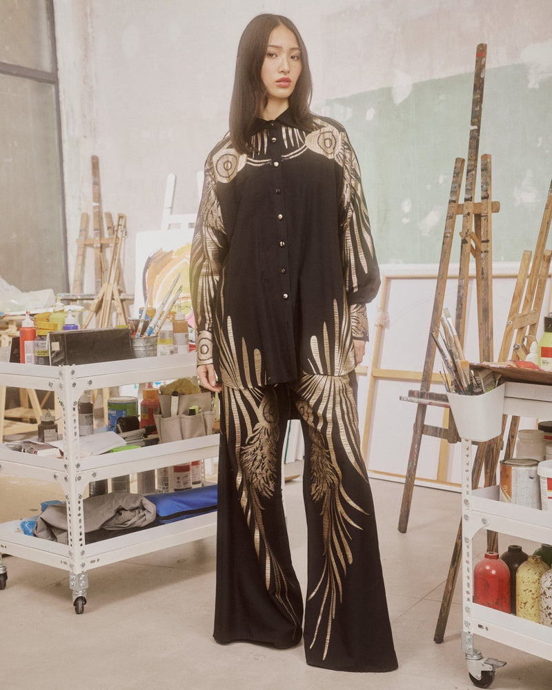 Shirt Aerope Black Callisto |قميص Callisto - Maison Clad