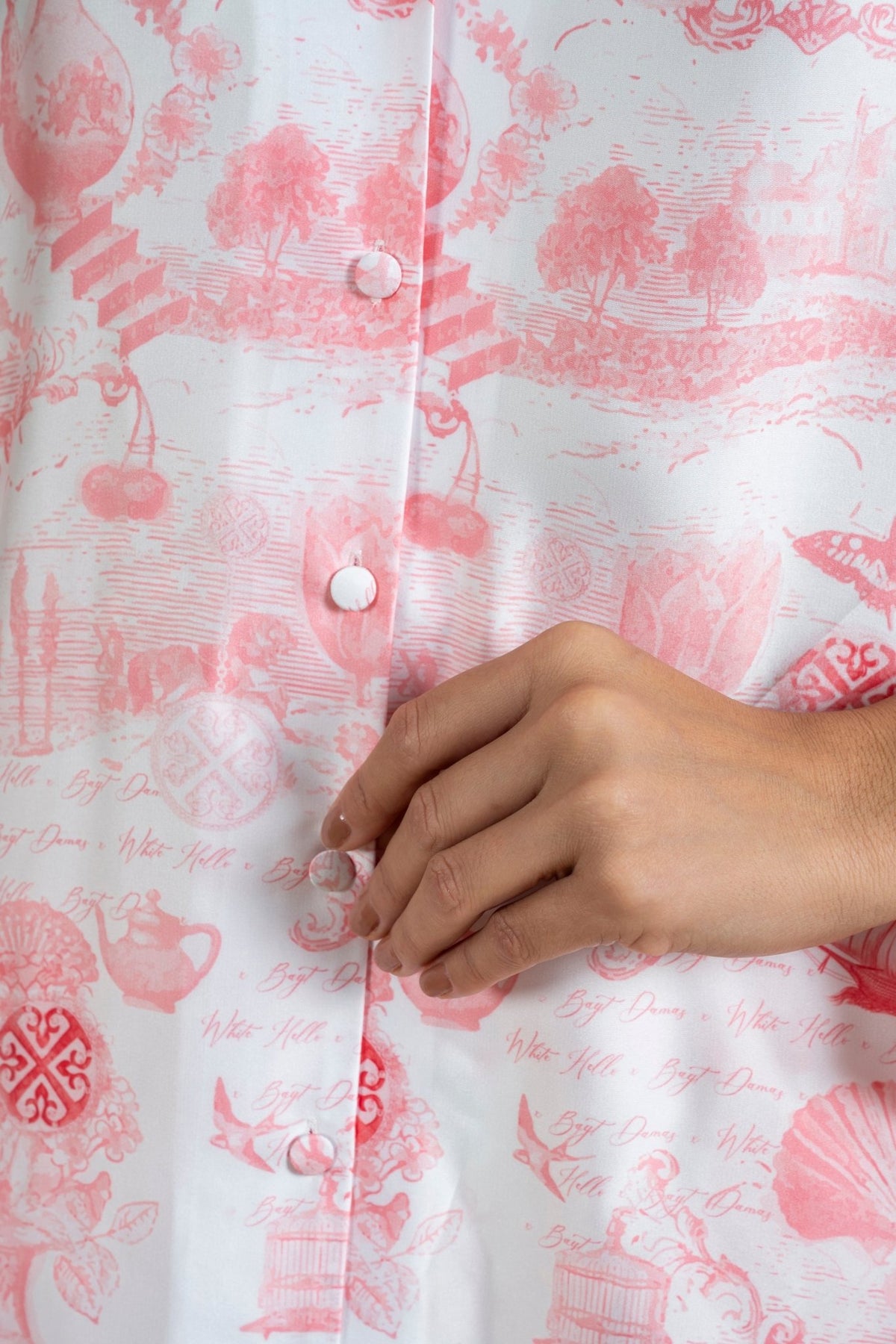 Shirt Curtia Lace Jouy | بلوزة نسائية Curtia Lace Jouy - Maison Clad