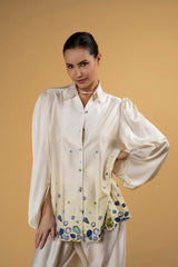 Shirt Curtis Gemstone Gradient | بلوزة نسائية Curtis Gemstone Gradient - Maison Clad