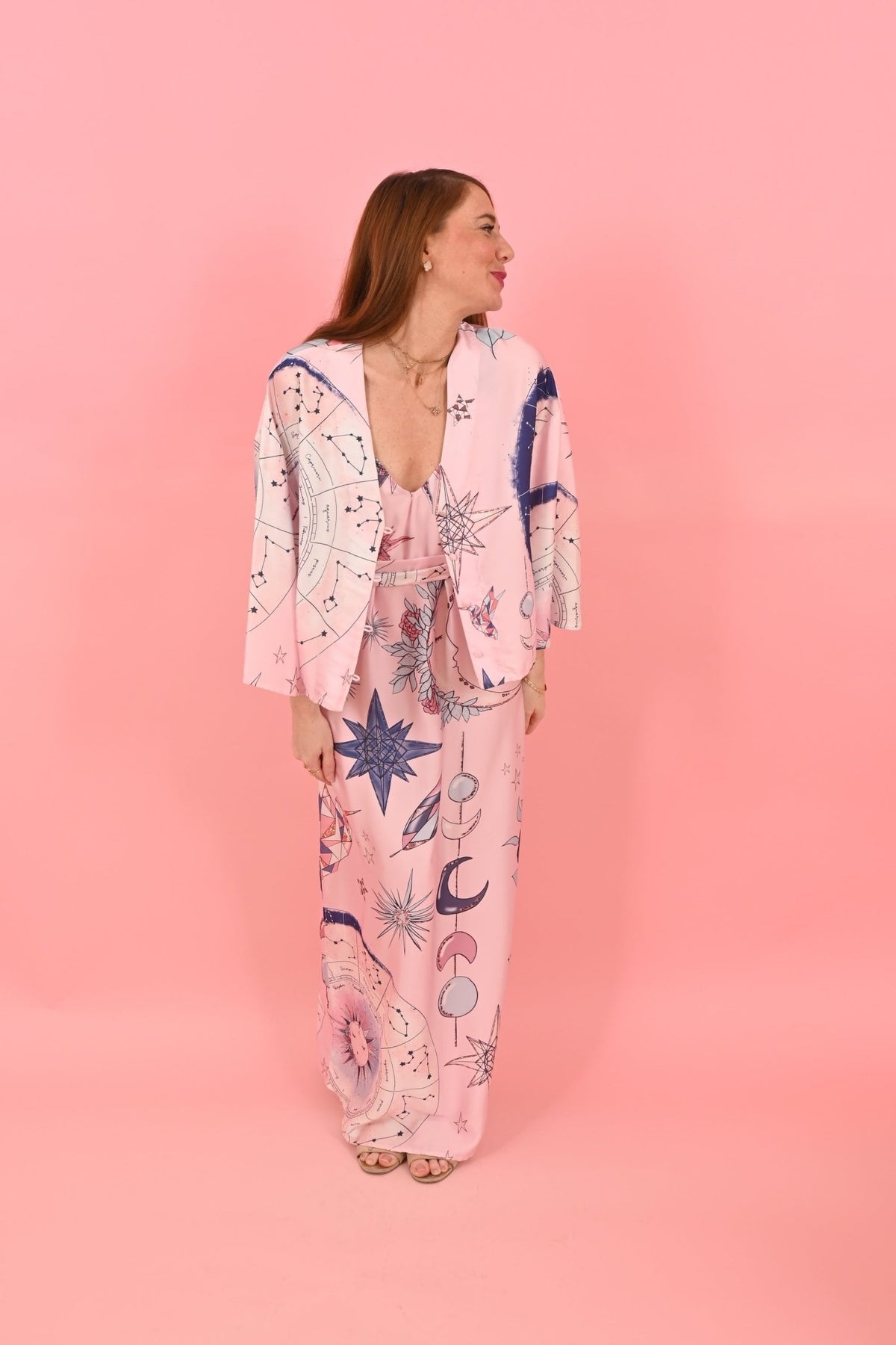 Shirt Curty Astro Pink | بلوزة نسائية - Maison Clad
