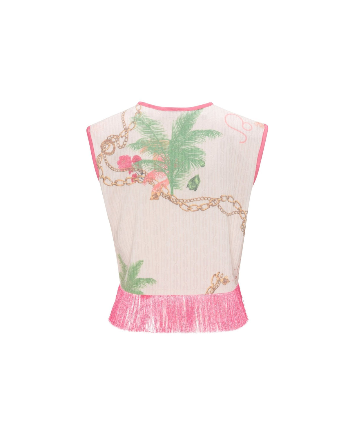 Shirt Dallas Fringes Astrology Knitwear Leo | بلوزة نسائية Dallas - Maison Clad