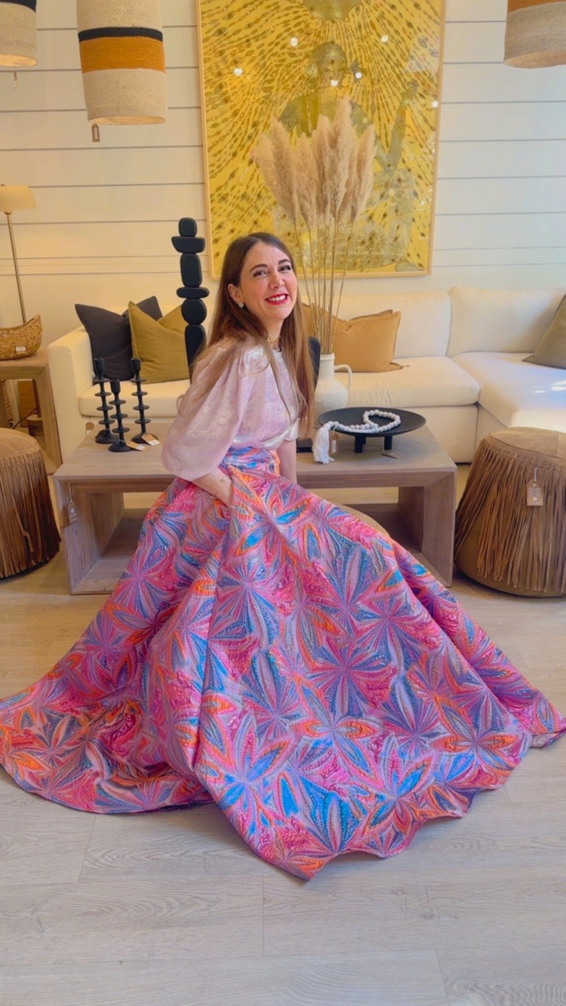 Shirt Teetop Pink Shimmers | بلوزة نسائية Teetop - Maison Clad