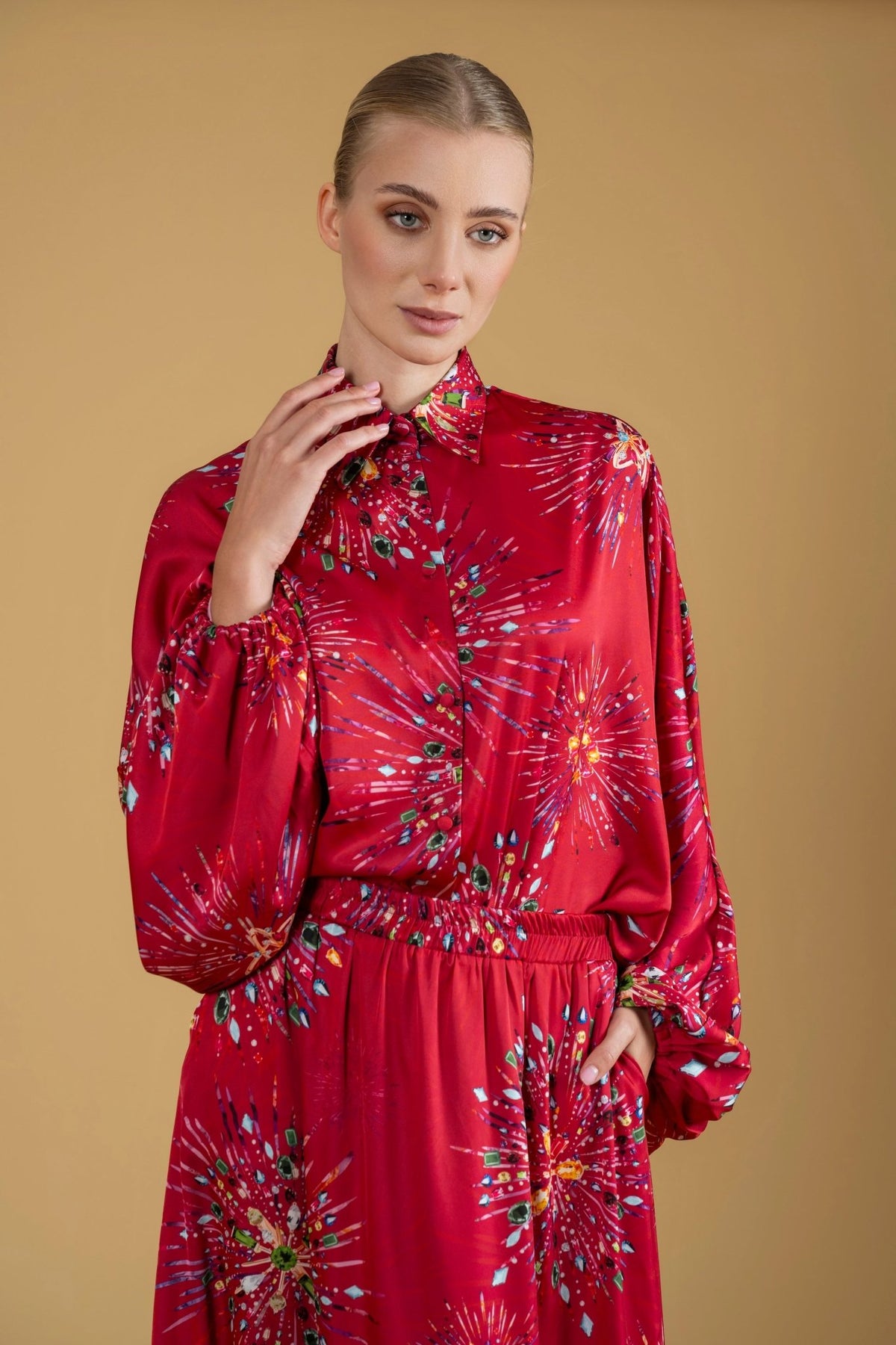 Skirt Arty Firework | تنورة Arty Firework - Maison Clad