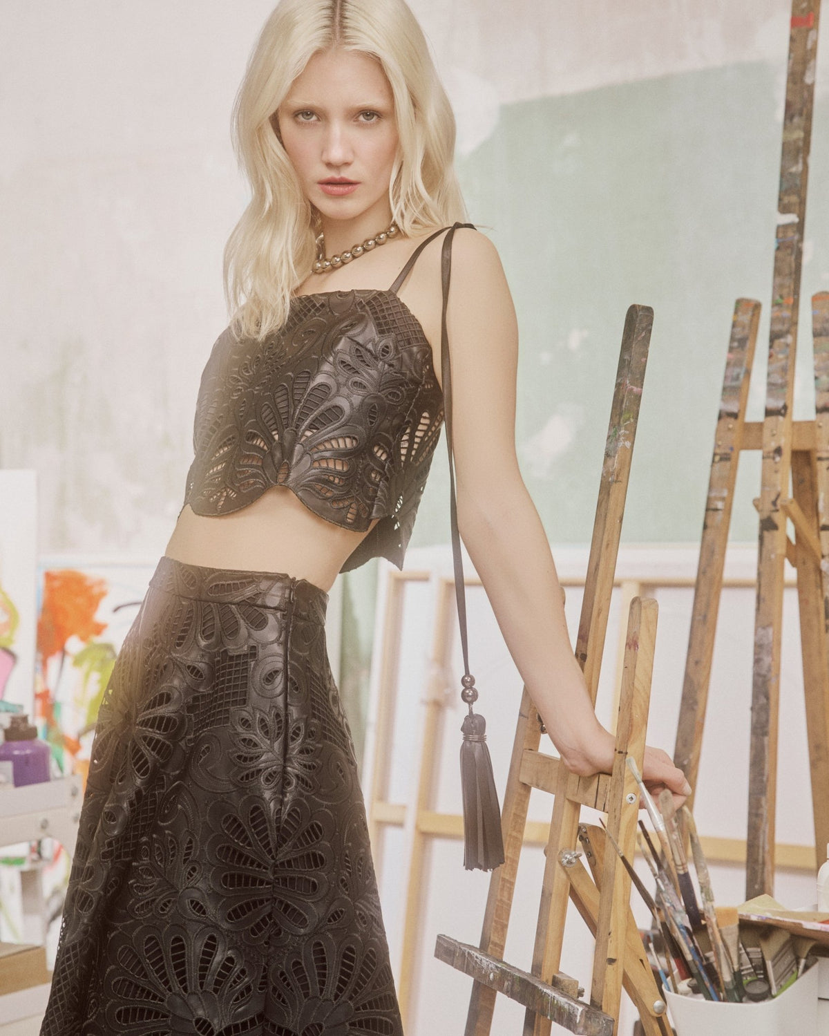 Skirt Callisto Isadora Black | تنورة نسائية - Maison Clad