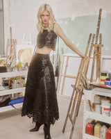 Skirt Callisto Isadora Black | تنورة نسائية - Maison Clad