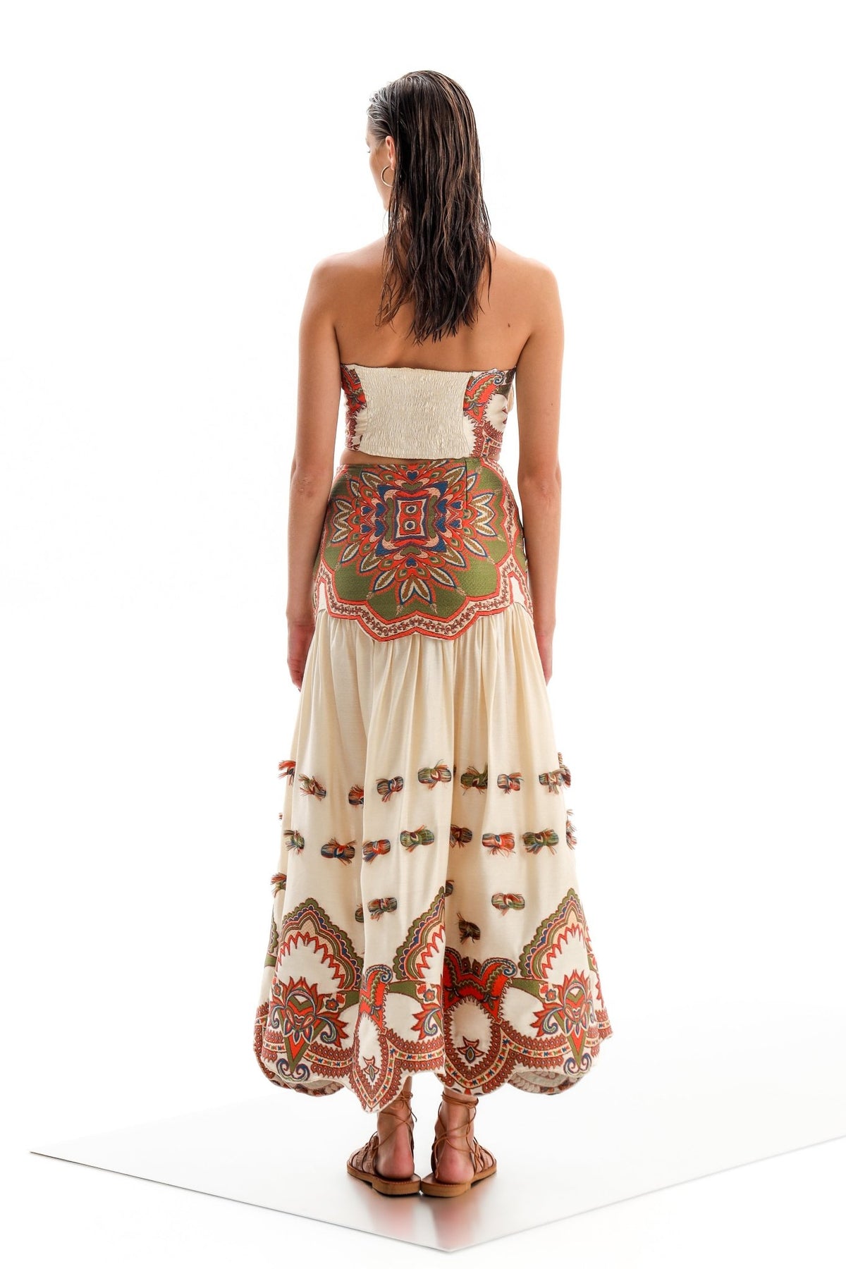 Skirt Charis Althea Multi| تنورة نسائية - Maison Clad