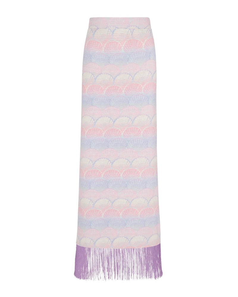 Skirt Hudson Astrology Cancer Fringes | تنورة Hudson Fringes - Maison Clad