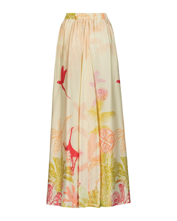 Skirt Karl Monkey Off White | تنورة Karl - Maison Clad