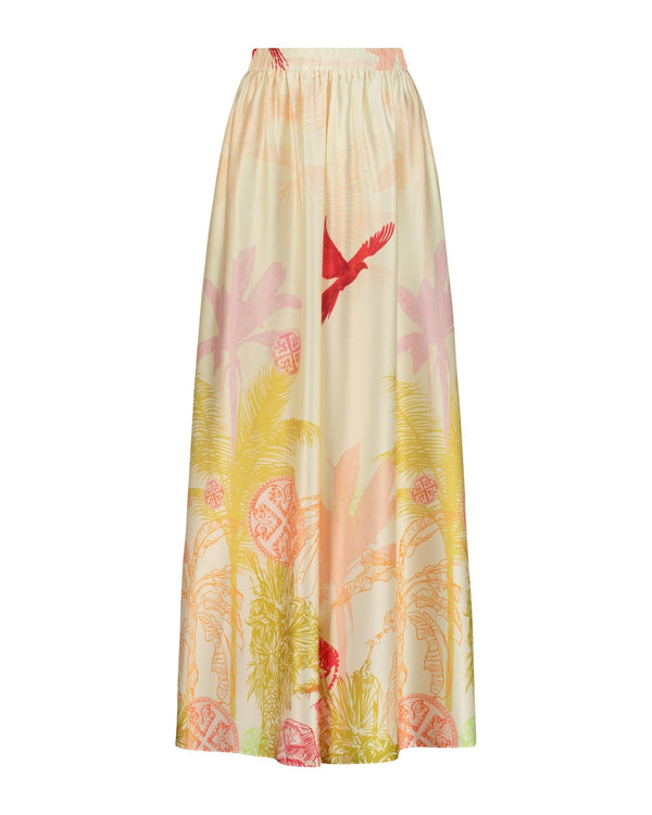 Skirt Karl Monkey Off White | تنورة Karl - Maison Clad