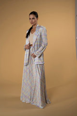 Skirt Karly Checks | تنورة Karly Checks - Maison Clad