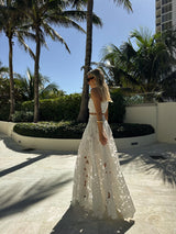 Skirt Petunia Maxi Calisto Althea White | تنورة نسائية - Maison Clad