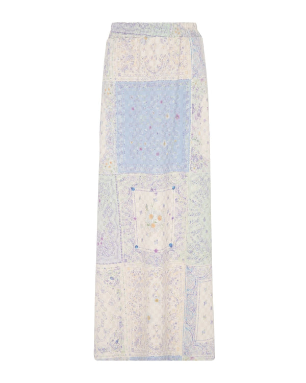 Skirt Slitty Knit Bandana Astrology Virgo | تنورة Slitty - Maison Clad