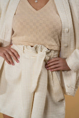 Skort Tweed |سروال Skort Tweed - Maison Clad