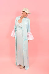 Straps Dress ELVY Light Green |فستان Elvy - Maison Clad