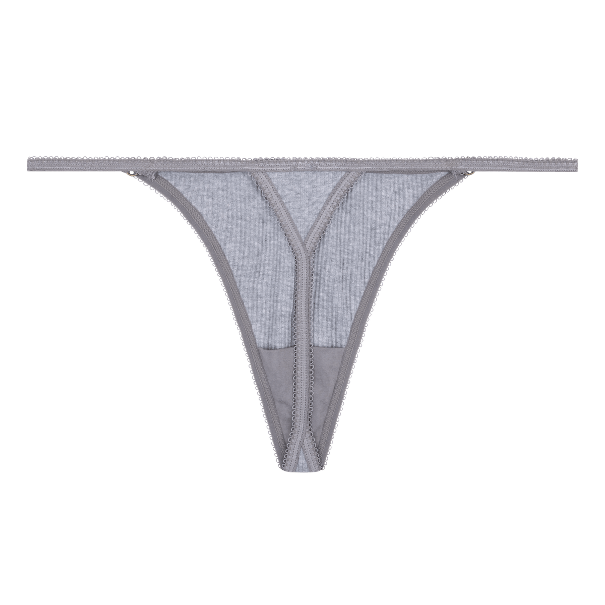 Thong Carole Grey - Carole سروال النساء - Maison Clad