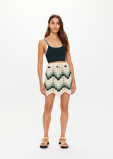 TIDAL HALI CROCHET SKIRT| تنورة TIDAL - Maison Clad