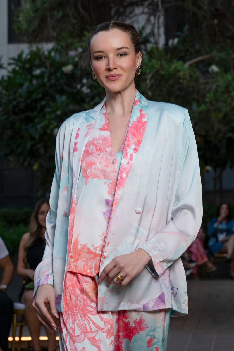 Top Nicky Aquarius |بلوزة Top Nicky - Maison Clad