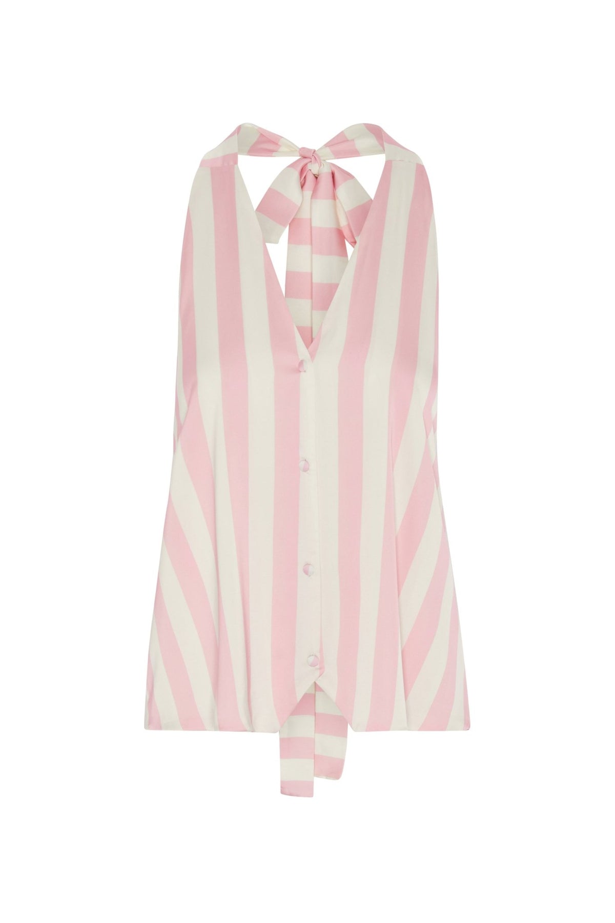 Top Nicky Stripes Light Pink| بلوزة نسائية - Maison Clad