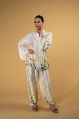 Trouser Bow Sarouel Gemstone Gradient |سروال Gemstone Gradient - Maison Clad