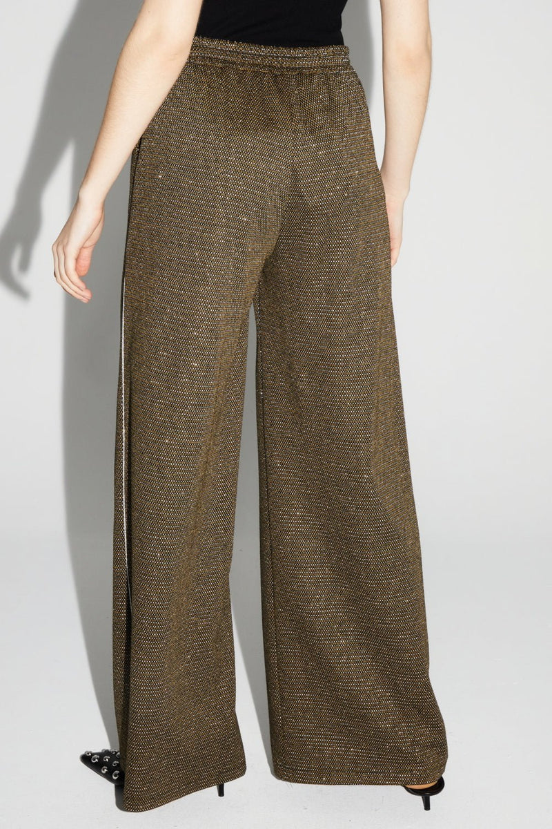 Trouser Charlie Geo Dots Gold|سروال Charlie Geo Dots Gold - Maison Clad