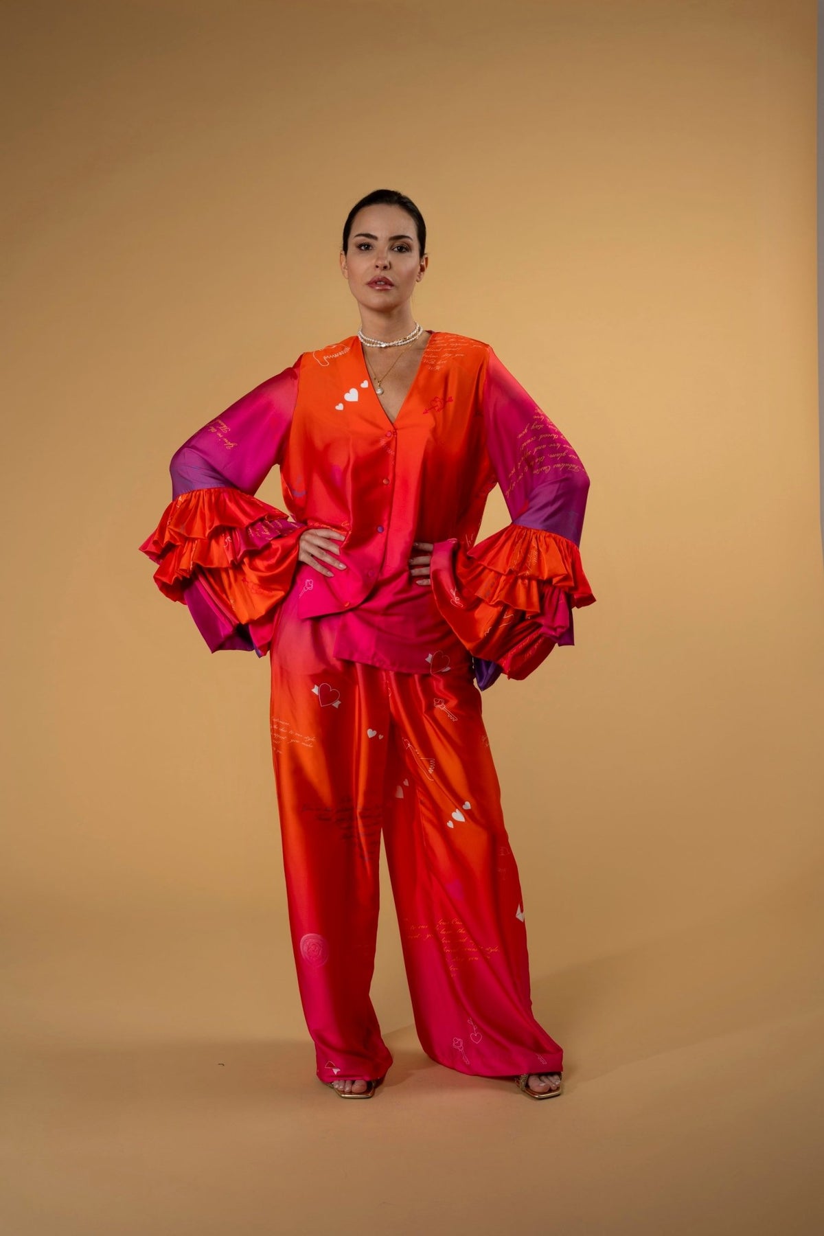 Trouser Jackomo Love Letter|سروال Love Letter - Maison Clad