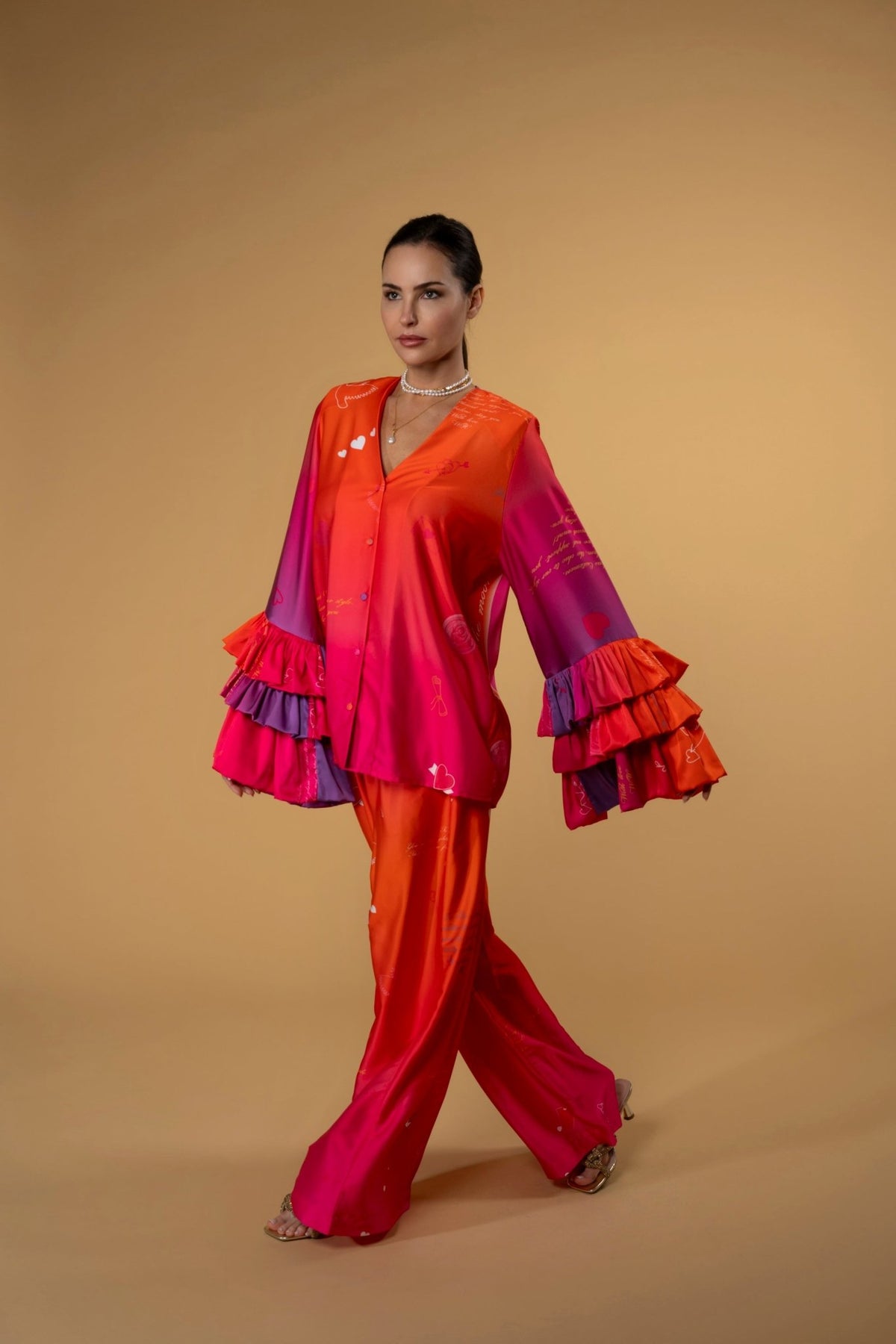Trouser Jackomo Love Letter|سروال Love Letter - Maison Clad