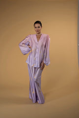 Trouser Jackomo Stella D'Oro Purple Gradient|سروال stella D'Oro Gradient - Maison Clad