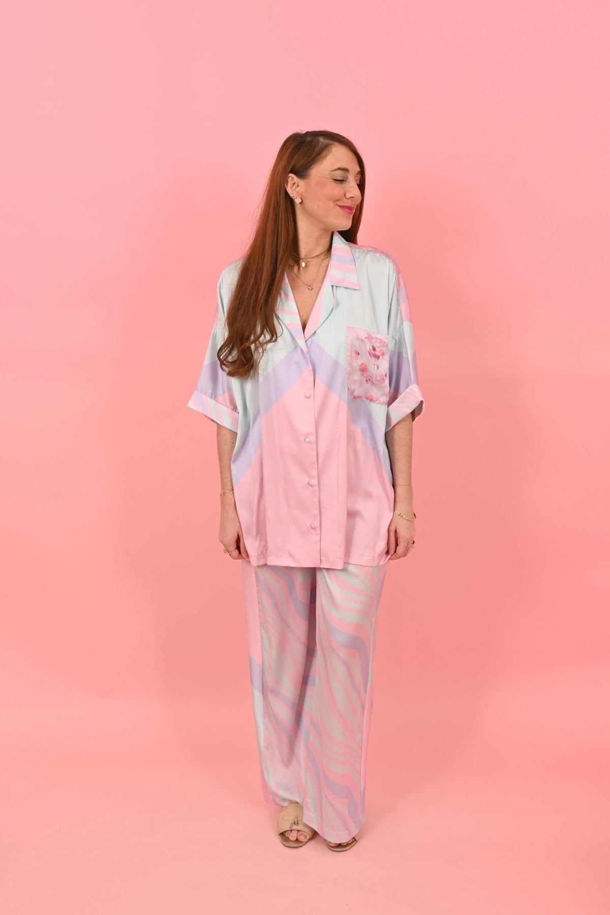 Trouser Jacky Zig Zag | سروال - Maison Clad