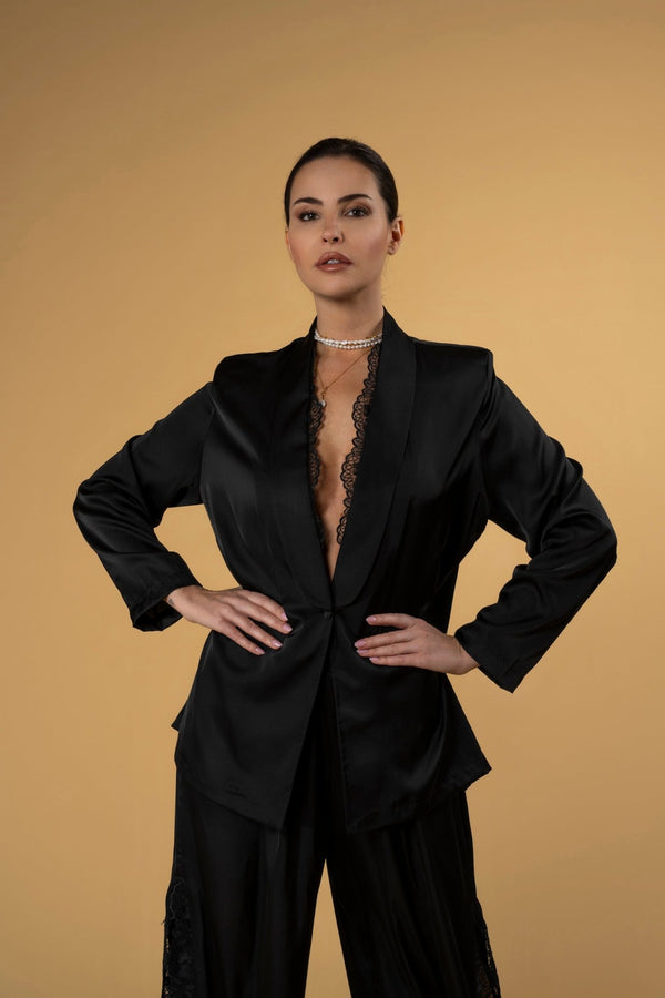 Trouser Jane Lace|سروال Jane Lace - Maison Clad