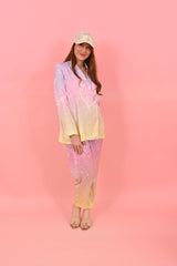 Trouser Marcel Astro Lilac|سروال - Maison Clad