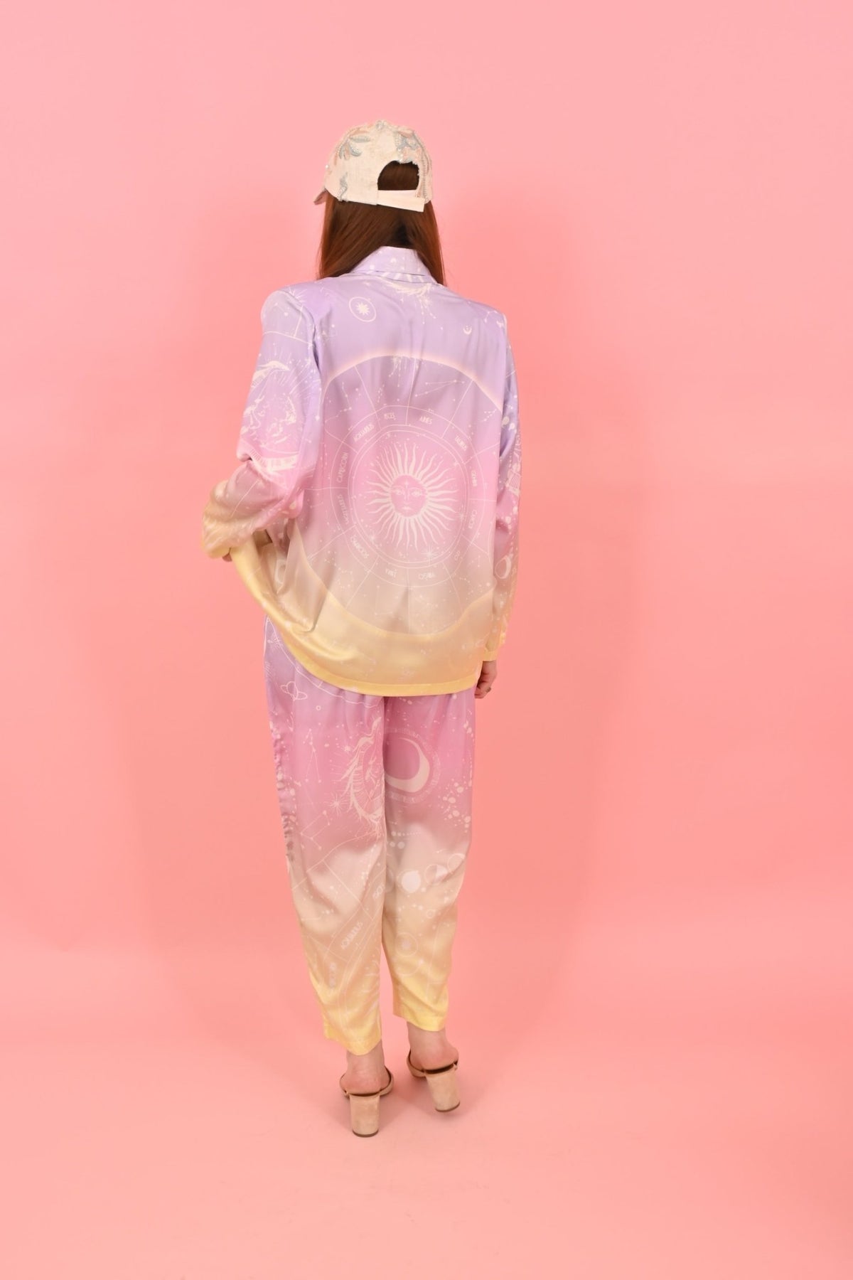 Trouser Marcel Astro Lilac|سروال - Maison Clad
