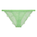 Wild Rose Lime Briefs | الملابس الداخلية الدانتيل - Maison Clad