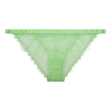 Wild Rose Lime Briefs | الملابس الداخلية الدانتيل - Maison Clad
