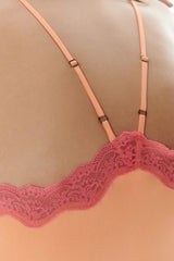 Willow Orange Slip Dress | فستان النوم - Maison Clad