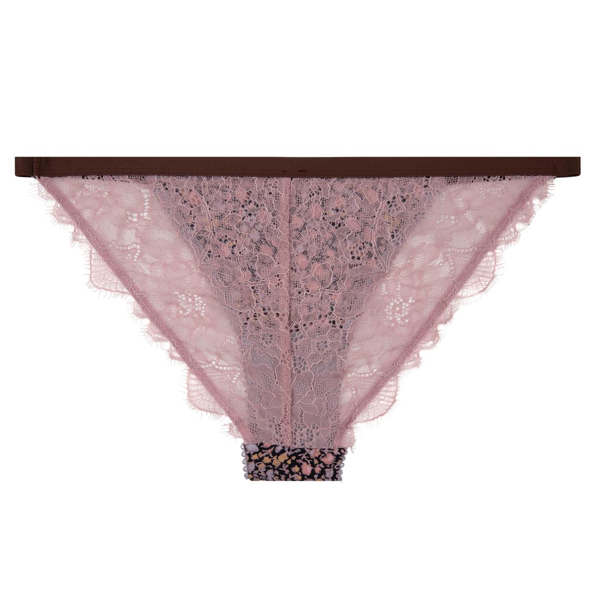Brief Wild Rose Mini Flowers Print - Wild Rose Mini Flowers Print سروال النساء