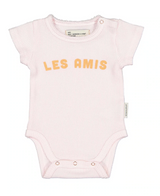 Baby Body short sleeve "Les amis" - Baby بلوزة ضيقة